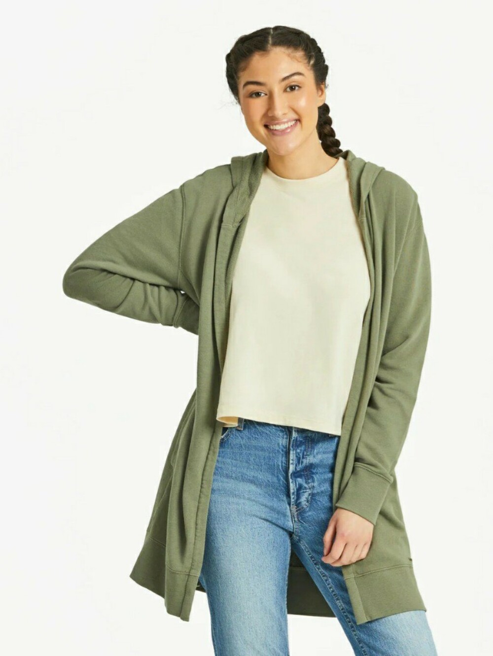 Life Is Good French Terry Cardigan